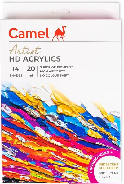 Camel Artist HD Acrylic Colours